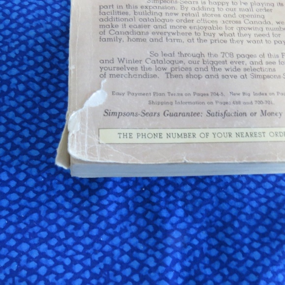 RARE Vintage Sears Fall and Winter Catalogue 1953 - Picture 4 of 8